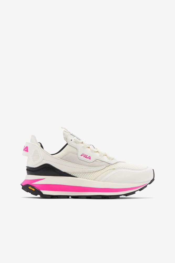 Fila Trainers Womens White R1 Runner X Barneys - Ireland 40728-NVOP